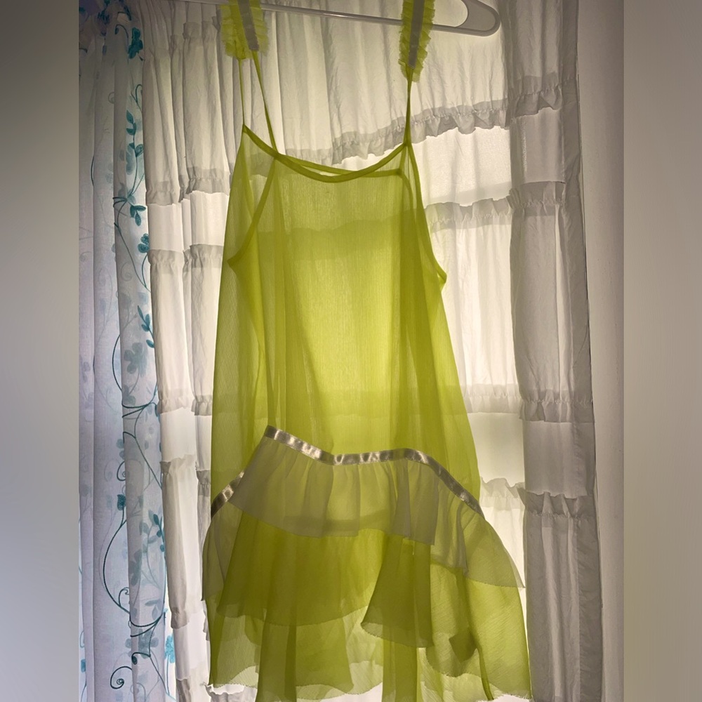 Free People sheer mini